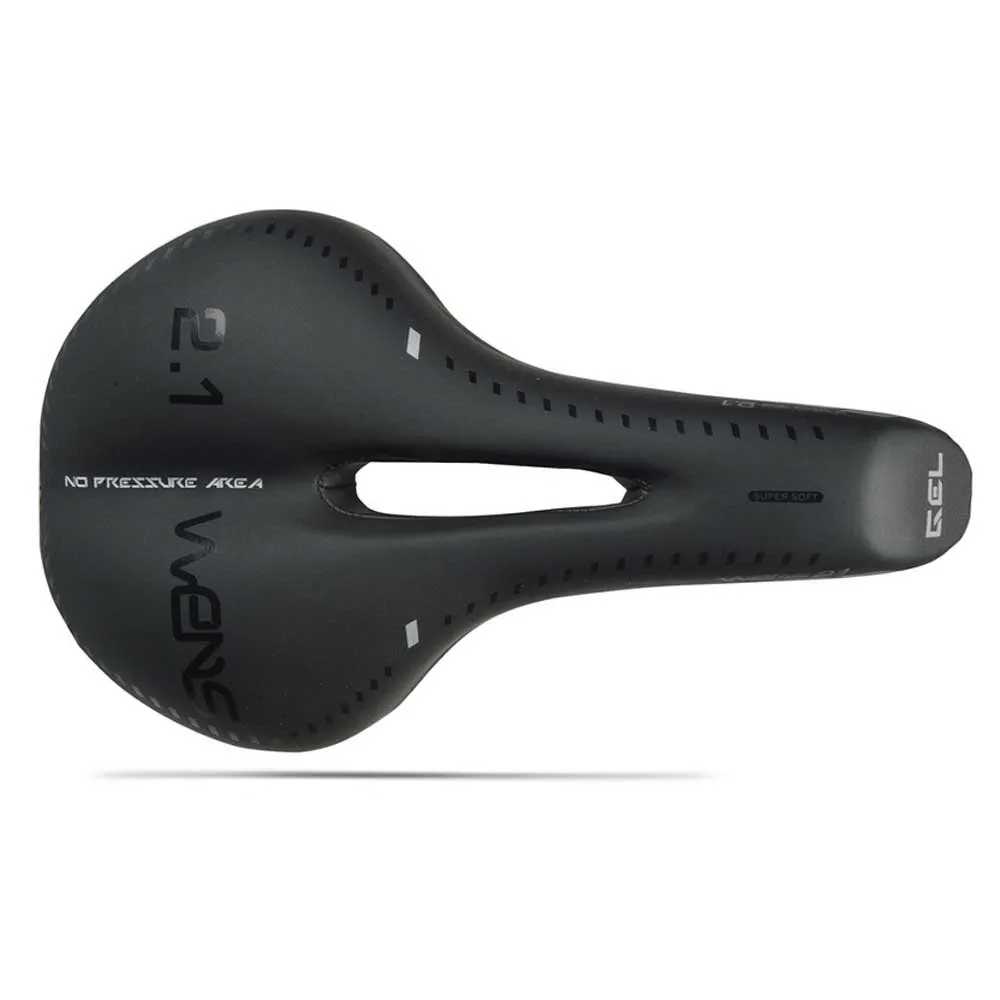Wens 2.1 Cykelsadel, Black, One Size