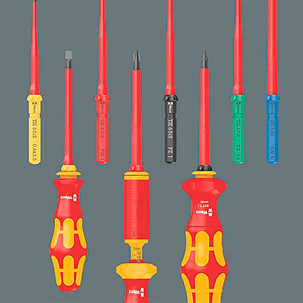 Wera 5006600001 Skruvmejselset, Red / yellow / black, One Size Wera 5006600001 Skruvmejselset, Red / yellow / black, One Size