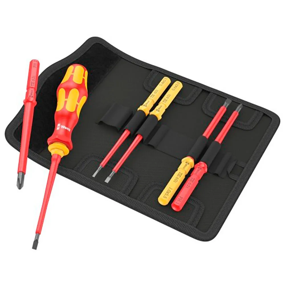 Wera 5006600001 Skruvmejselset, Red / yellow / black, One Size Wera 5006600001 Skruvmejselset, Red / yellow / black, One Size