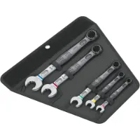 Wera 6003 Joker 5-delat Ringnyckelsats Med 1 Ring Wera 6003 Joker 5-delat Ringnyckelsats Med 1 Ring