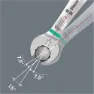 Wera 6003 Joker 5-delat Ringnyckelsats Med 1 Ring, Silver, One Size