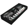 Wera 8100 Sc 6 Zyklop Speed Spärrskaftsats, Silver, One Size