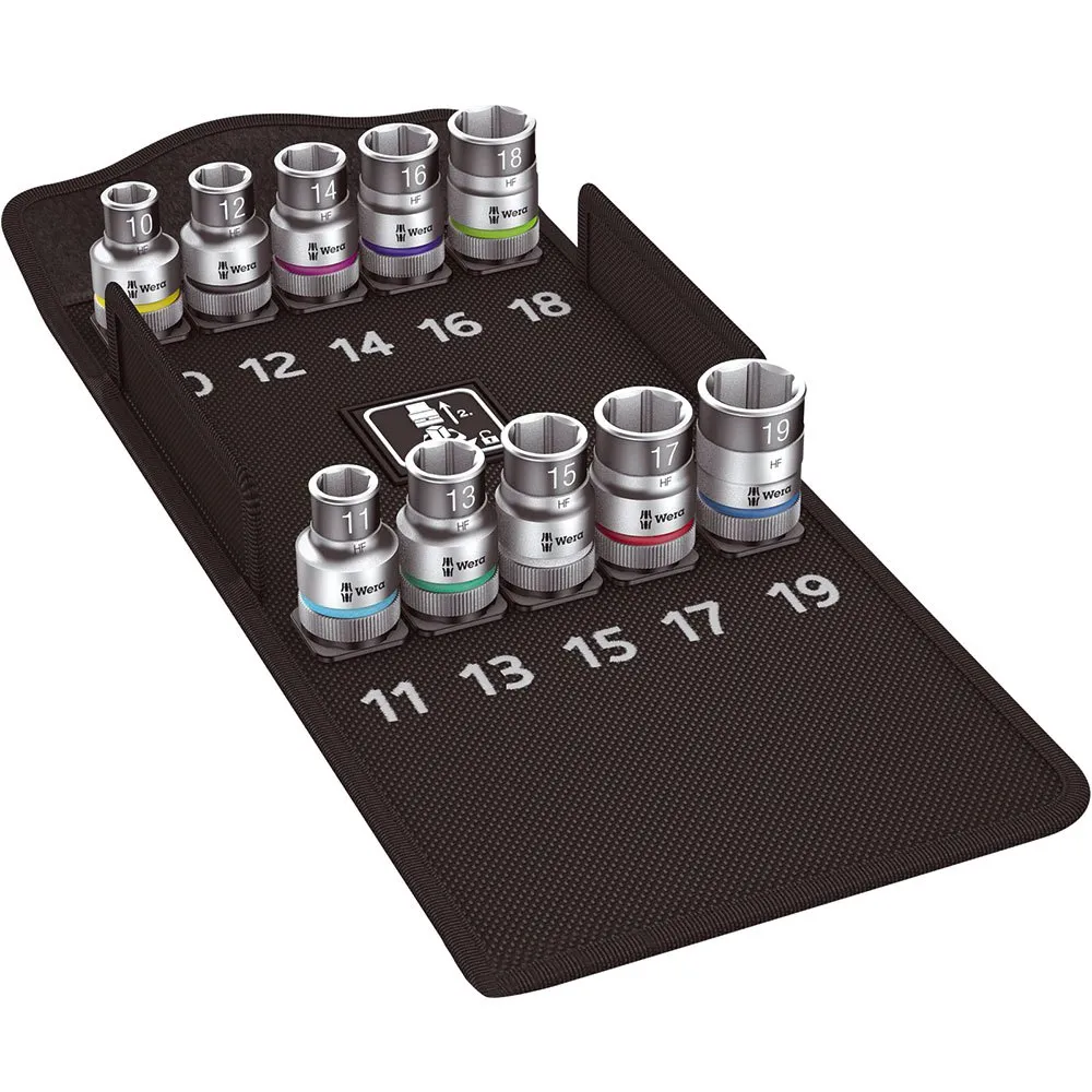 Wera 8790 Hmc Hf 1 Zyklop Hylsnyckelsats, Silver / black, One Size