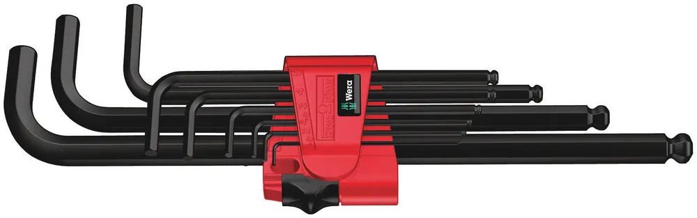 Wera 950/9 Blacklaser Insexnyckelset, Black, One Size Wera 950/9 Blacklaser Insexnyckelset, Black, One Size