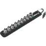 Wera Bälte A 1 Zyklop-hylsnyckelsats Med Hållfunktion 1/4-tumsfattning, Silver / black, One Size