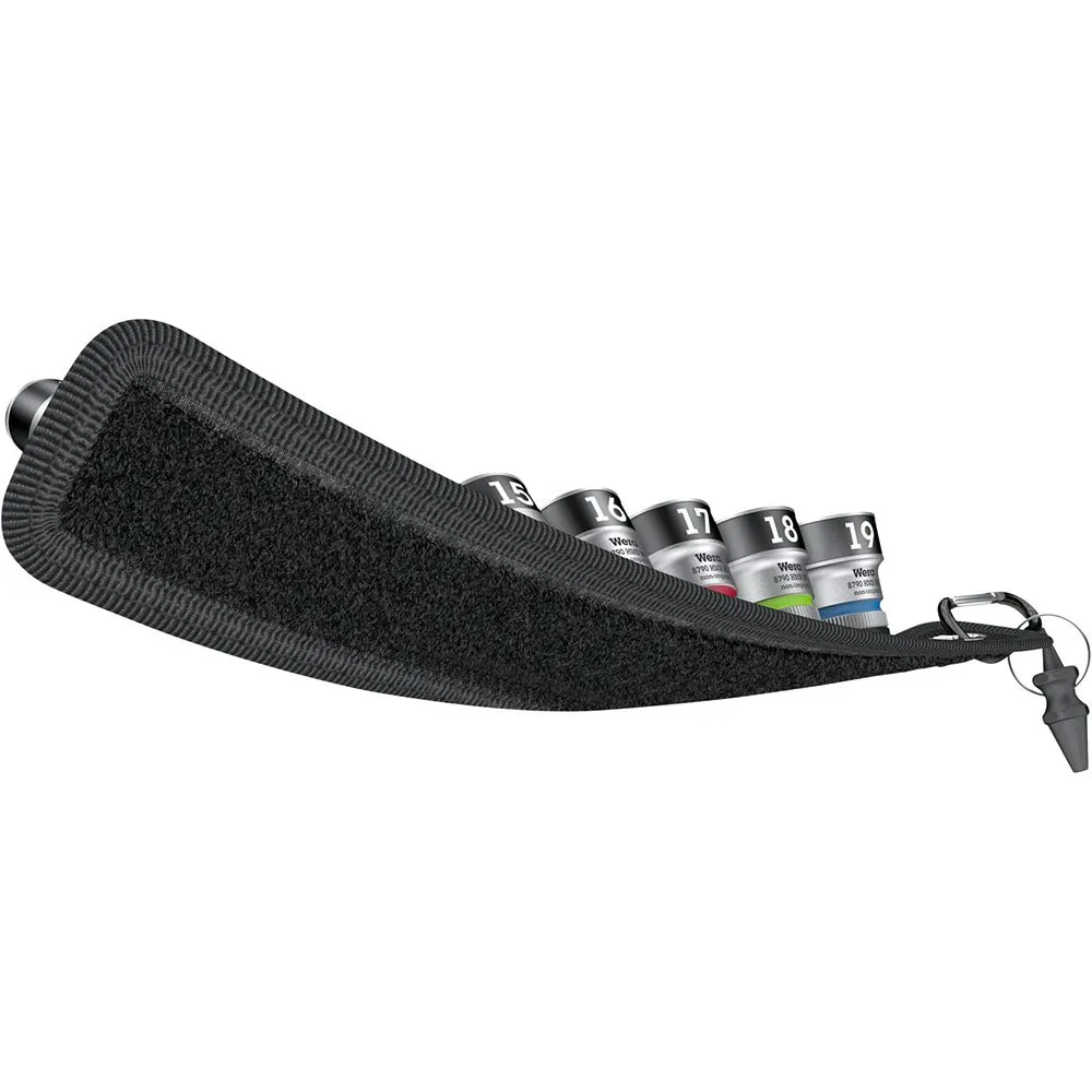 Wera Bälte A 1 Zyklop-hylsnyckelsats Med Hållfunktion 1/4-tumsfattning, Silver / black, One Size Wera Bälte A 1 Zyklop-hylsnyckelsats Med Hållfunktion 1/4-tumsfattning, Silver / black, One Size