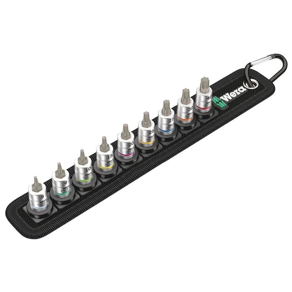 Wera Bälte A 3 Torx Hf Zyklop Bitshylsset Torx 1/4, Silver, One Size Wera Bälte A 3 Torx Hf Zyklop Bitshylsset Torx 1/4, Silver, One Size
