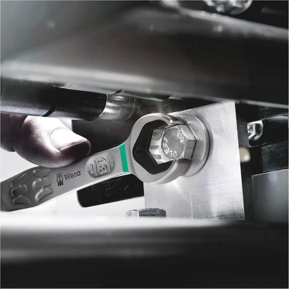Wera Joker 4 Delar Kombination Ratchet Skiftnycklar, Silver, One Size