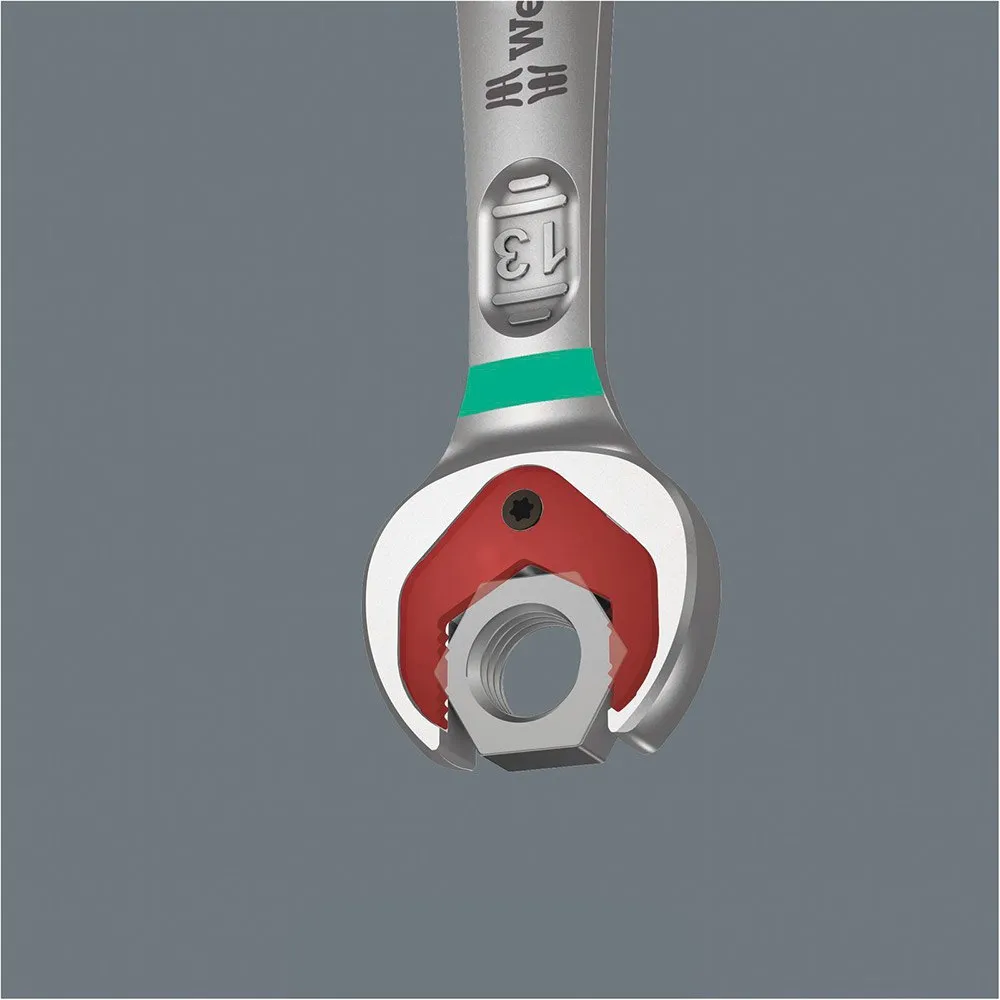 Wera Joker 4 Delar Kombination Ratchet Skiftnycklar, Silver, One Size