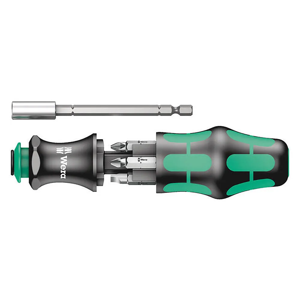 Wera Kraftform Compact 28 Skruvmejsel, Black / silver / green, One Size