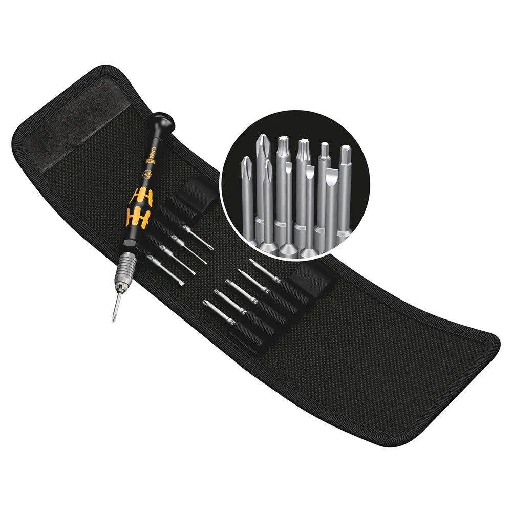 Wera Kraftform Kompakt Micro 11 Esd 1 Verktygssats, Black / yellow, One Size Wera Kraftform Kompakt Micro 11 Esd 1 Verktygssats, Black / yellow, One Size