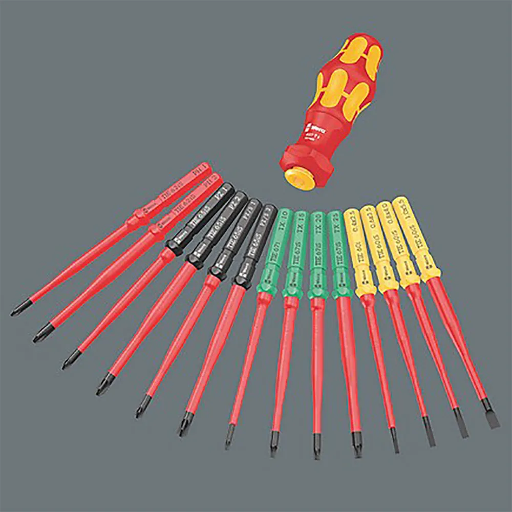 Wera Kraftform Kompakt Turbo Skruvmejselset, Multicolour, One Size