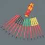Wera Kraftform Kompakt Turbo Skruvmejselset, Multicolour, One Size
