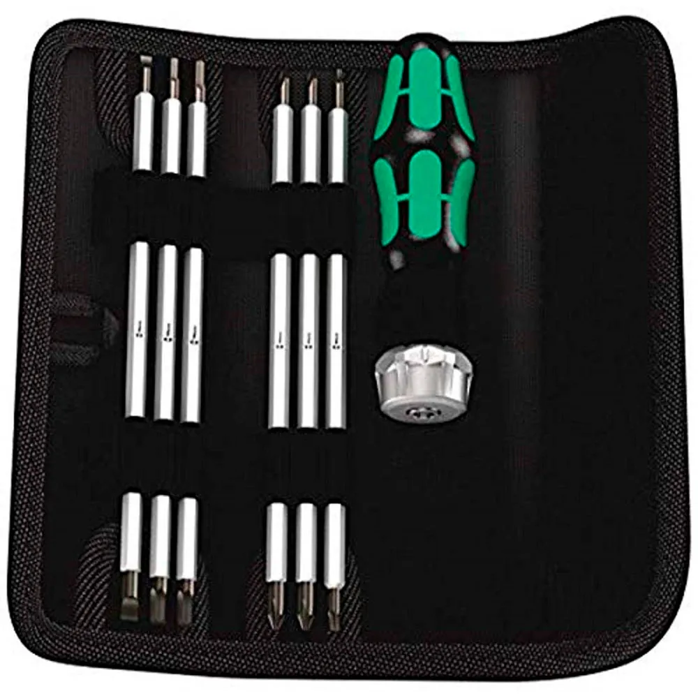 Wera Kraftform Kompakt Vario Ra Hållare Med Spärrfunktion, Black / green / silver, One Size
