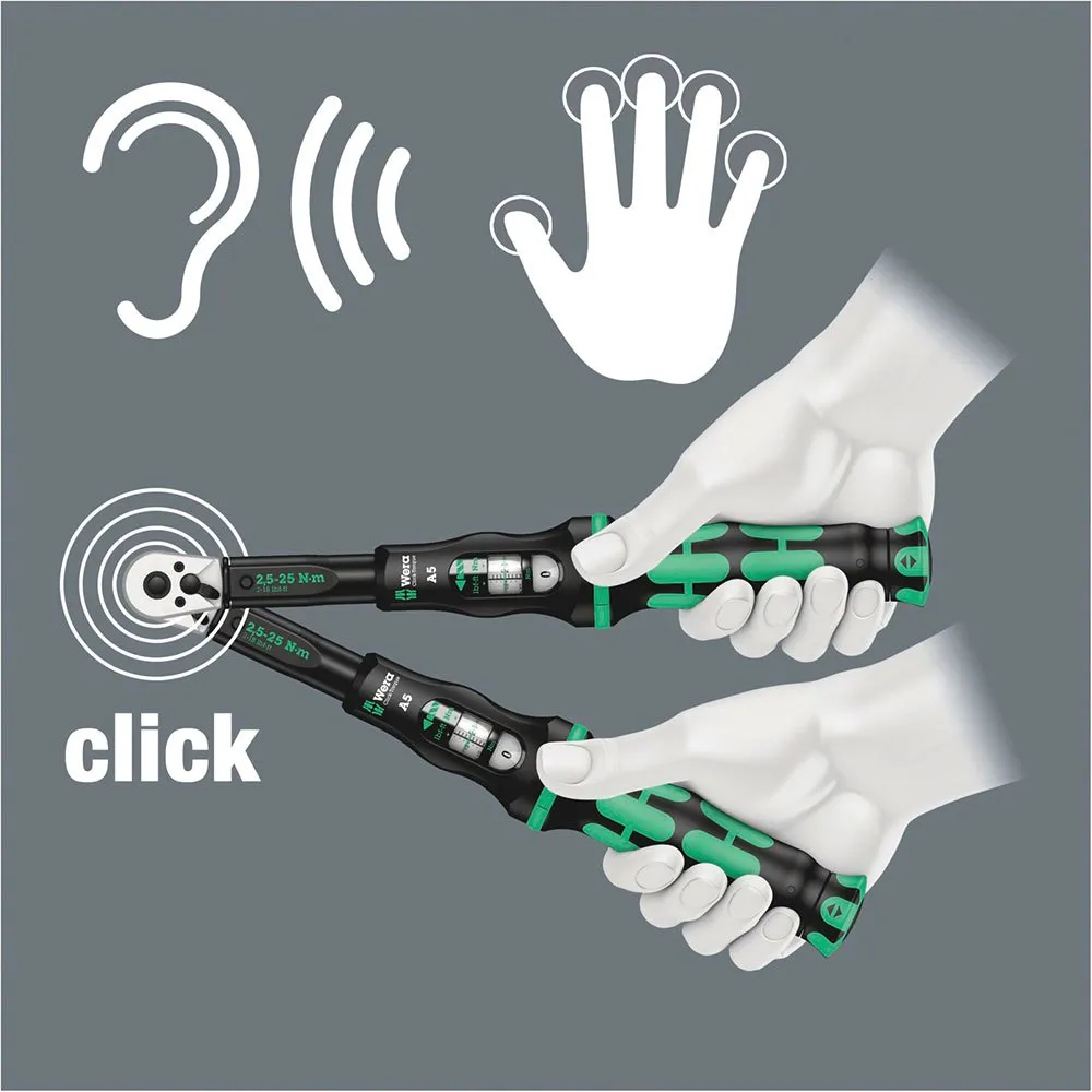 Wera Momentnyckel Click-torque C 4, Black / green, One Size Wera Momentnyckel Click-torque C 4, Black / green, One Size