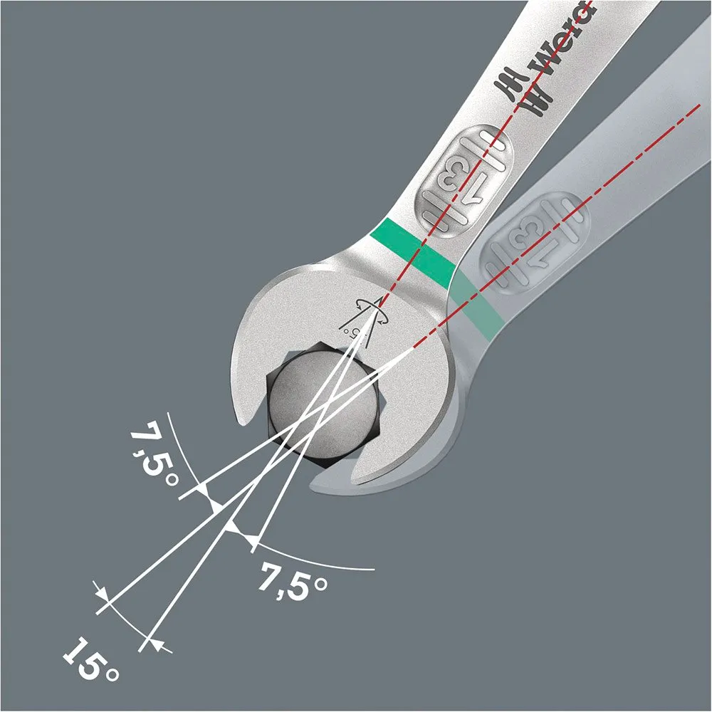 Wera Ringnyckelset 6003 Joker 11 Set 1, Silver, One Size