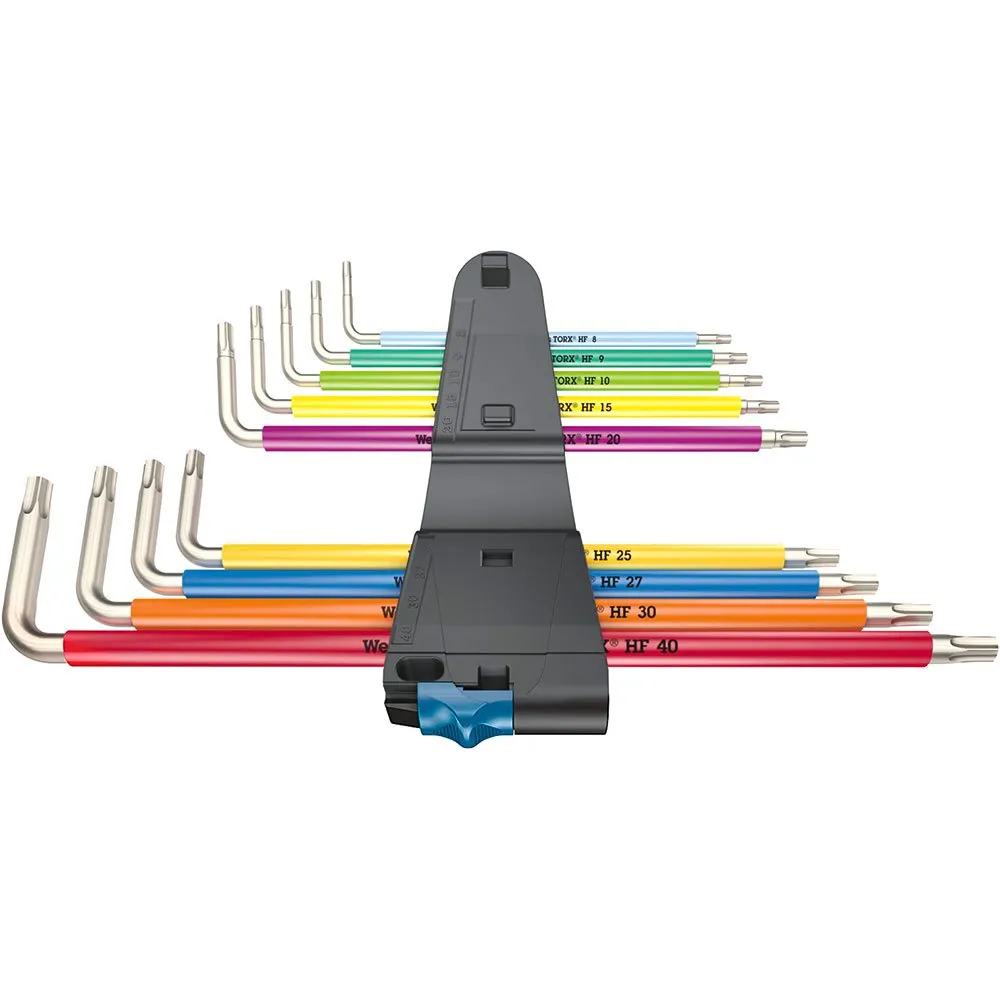 Wera Rostfritt 3967/9 Tx Sxl Hf 1 L-nyckelsats, Multicolour, One Size