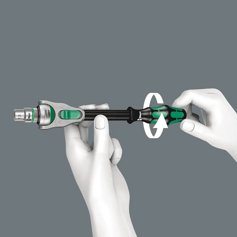 Wera Verktyg 8000 C Zyklop Speed Ratched 1/2 Drive, Black / green, One Size Wera Verktyg 8000 C Zyklop Speed Ratched 1/2 Drive, Black / green, One Size
