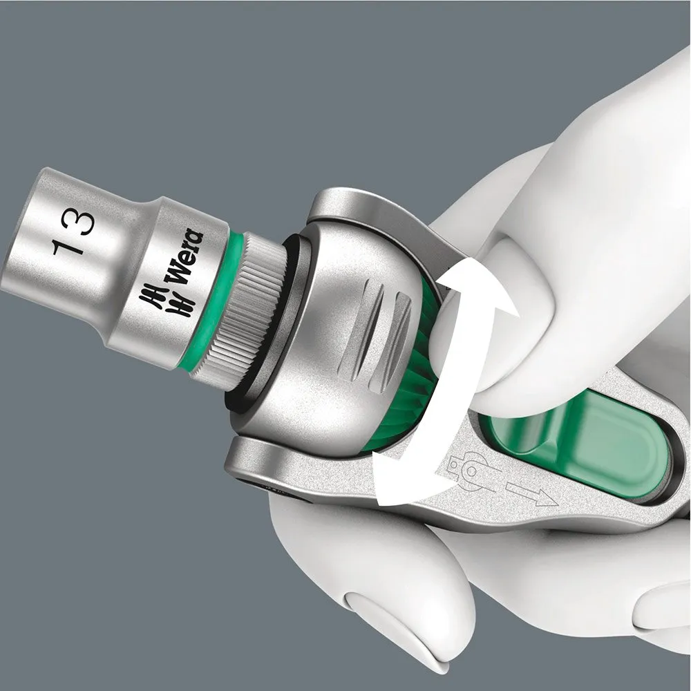 Wera Verktyg 8000 C Zyklop Speed Ratched 1/2 Drive, Black / green, One Size Wera Verktyg 8000 C Zyklop Speed Ratched 1/2 Drive, Black / green, One Size