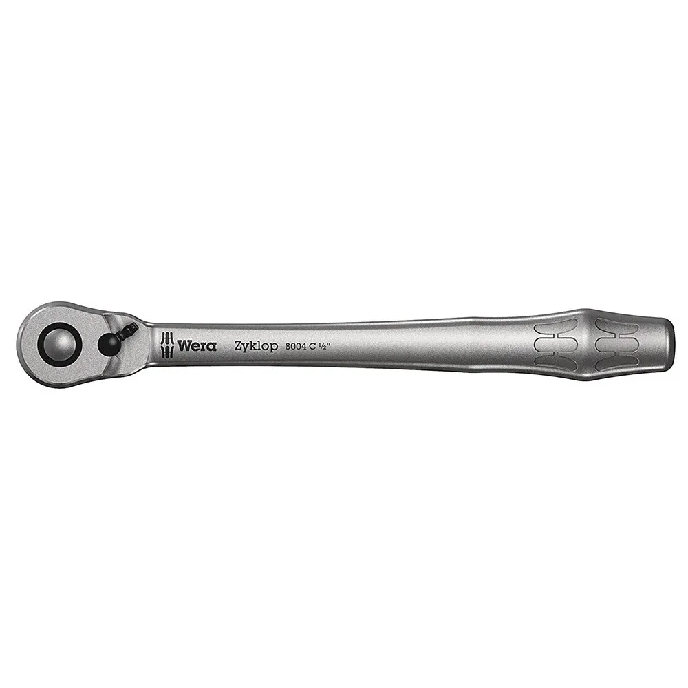 Wera Verktyg 8004 C Zyklop Metal Ratchet 1/2 Drive, Silver, One Size Wera Verktyg 8004 C Zyklop Metal Ratchet 1/2 Drive, Silver, One Size