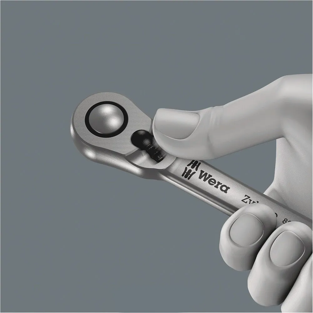 Wera Verktyg 8004 C Zyklop Metal Ratchet 1/2 Drive, Silver, One Size Wera Verktyg 8004 C Zyklop Metal Ratchet 1/2 Drive, Silver, One Size