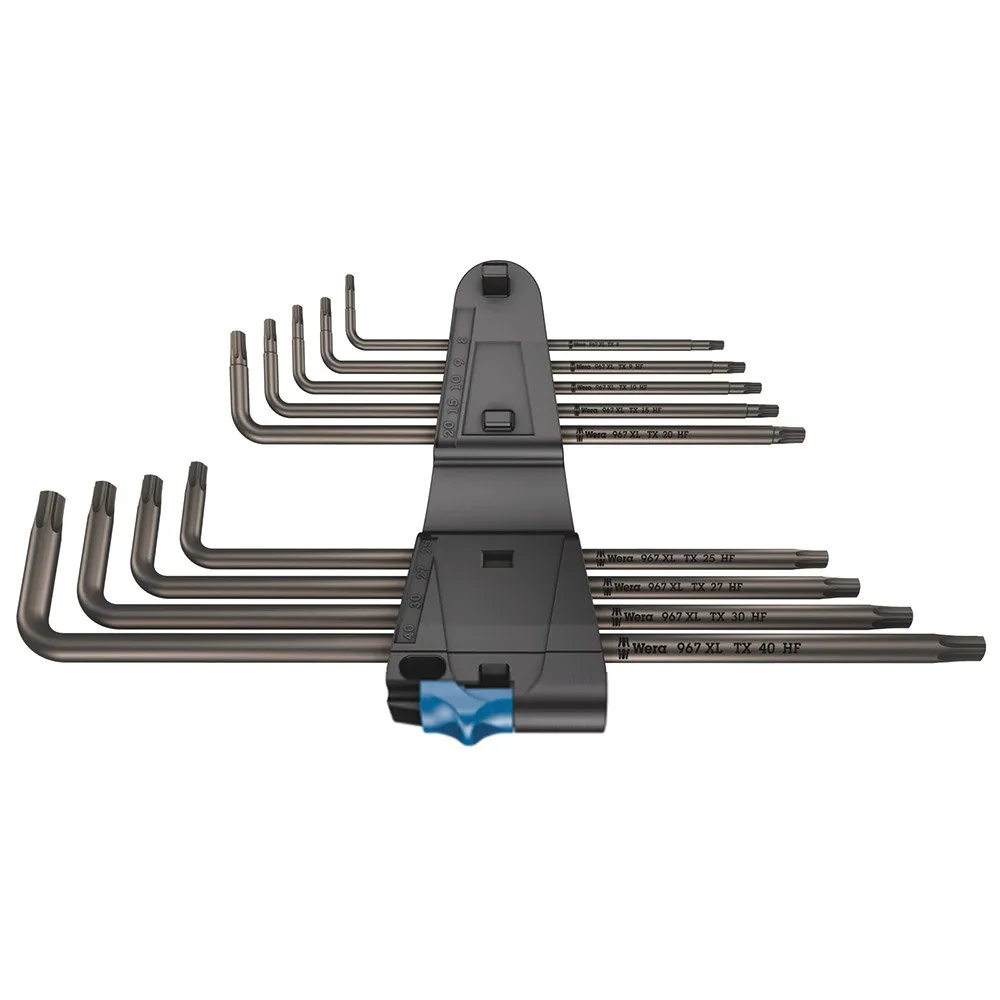 Wera Vinkelnyckelset 967/9 Tx Xl Hf 1, Black, One Size Wera Vinkelnyckelset 967/9 Tx Xl Hf 1, Black, One Size