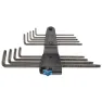 Wera Vinkelnyckelset 967/9 Tx Xl Hf 1, Black, One Size