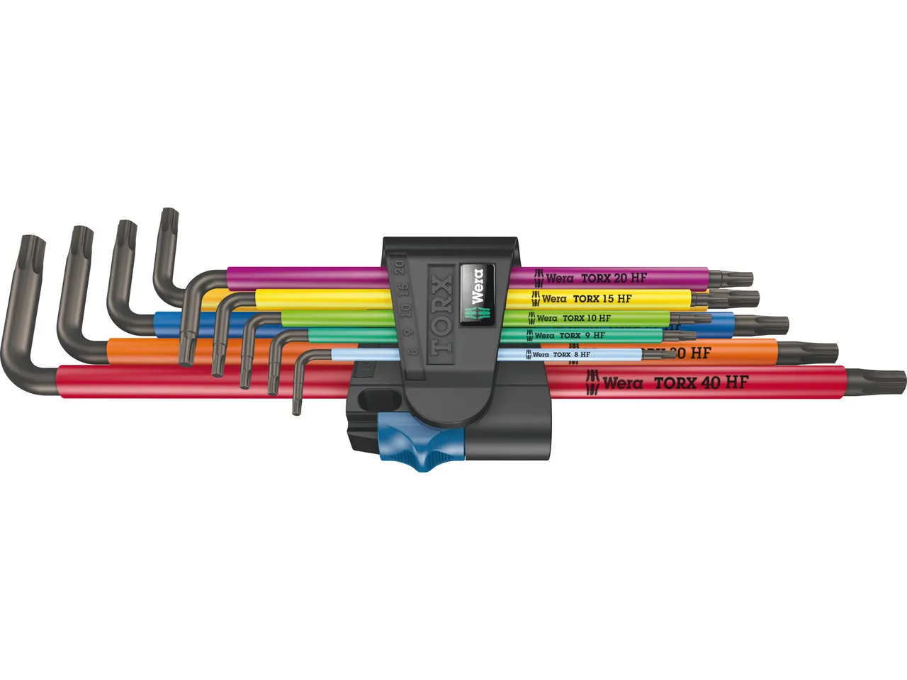 Wera Winkelschlüssel-Satz Torx XL mit Haltefunktion, Black / multicolour, One Size