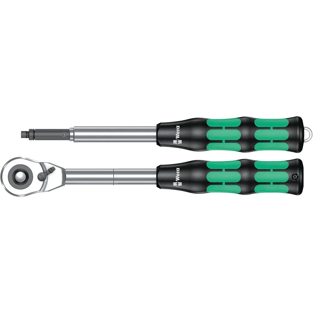 Wera Zyklop Hybrid Set 1/2 Tum Drift Och Handtag Förlängning, Black / green, One Size