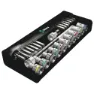 Wera Zyklop Metal Ratchet Set 8100 Sc 8, Silver, One Size
