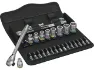 Wera Zyklop Switch Metal Ratsche 1/4" mit Steckschlüssel-/Bit-Satz