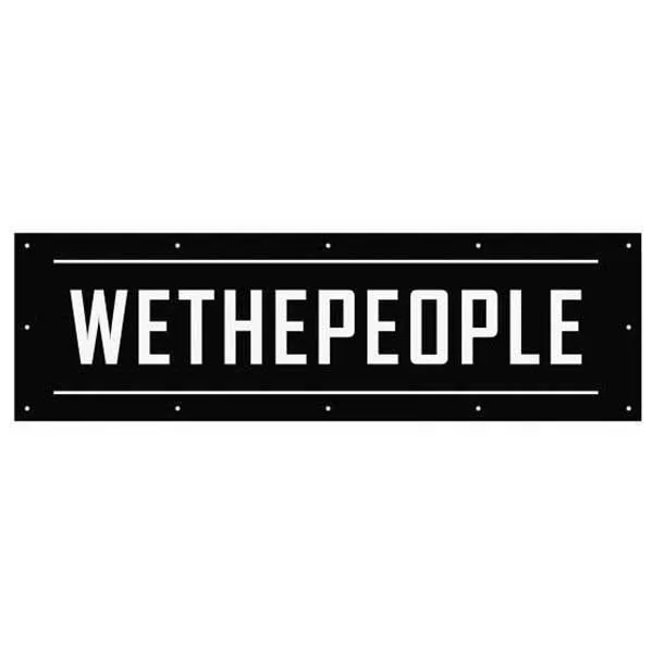 wethepeople Contest Banner 2 Enheter, Yellow, 600 x 2000mm