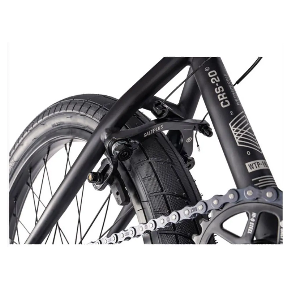 wethepeople Crs Fc 20´´ Bmx Cykel, Matt black, 20.25" TT