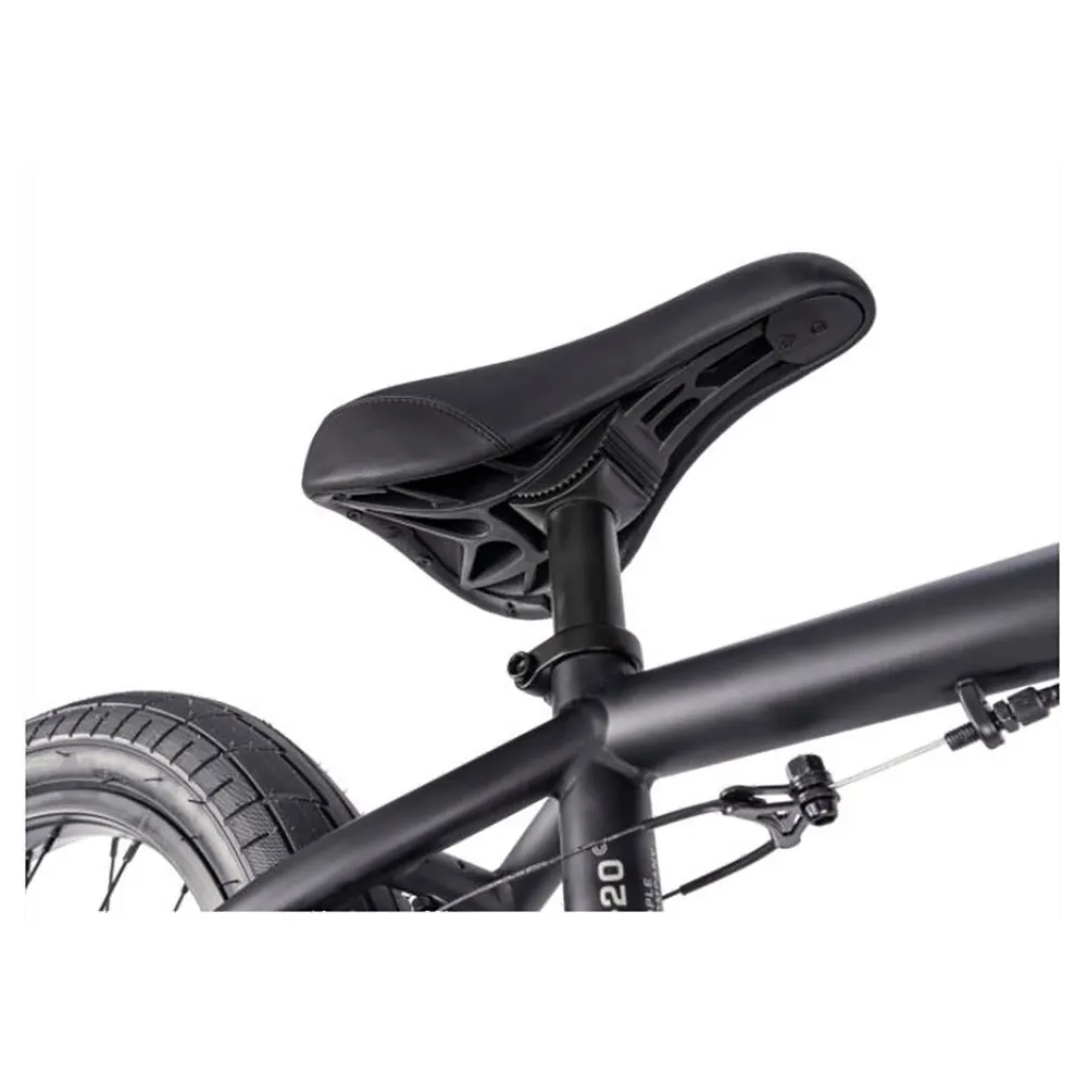 wethepeople Crs Fc 20´´ Bmx Cykel, Matt black, 20.25" TT