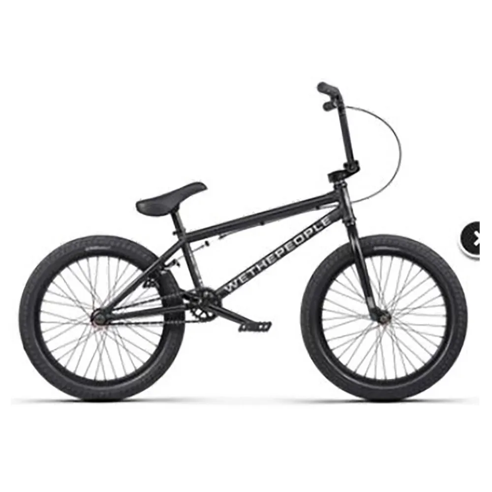 wethepeople Crs Fc 20´´ Bmx Cykel, Matt black, 20.25" TT