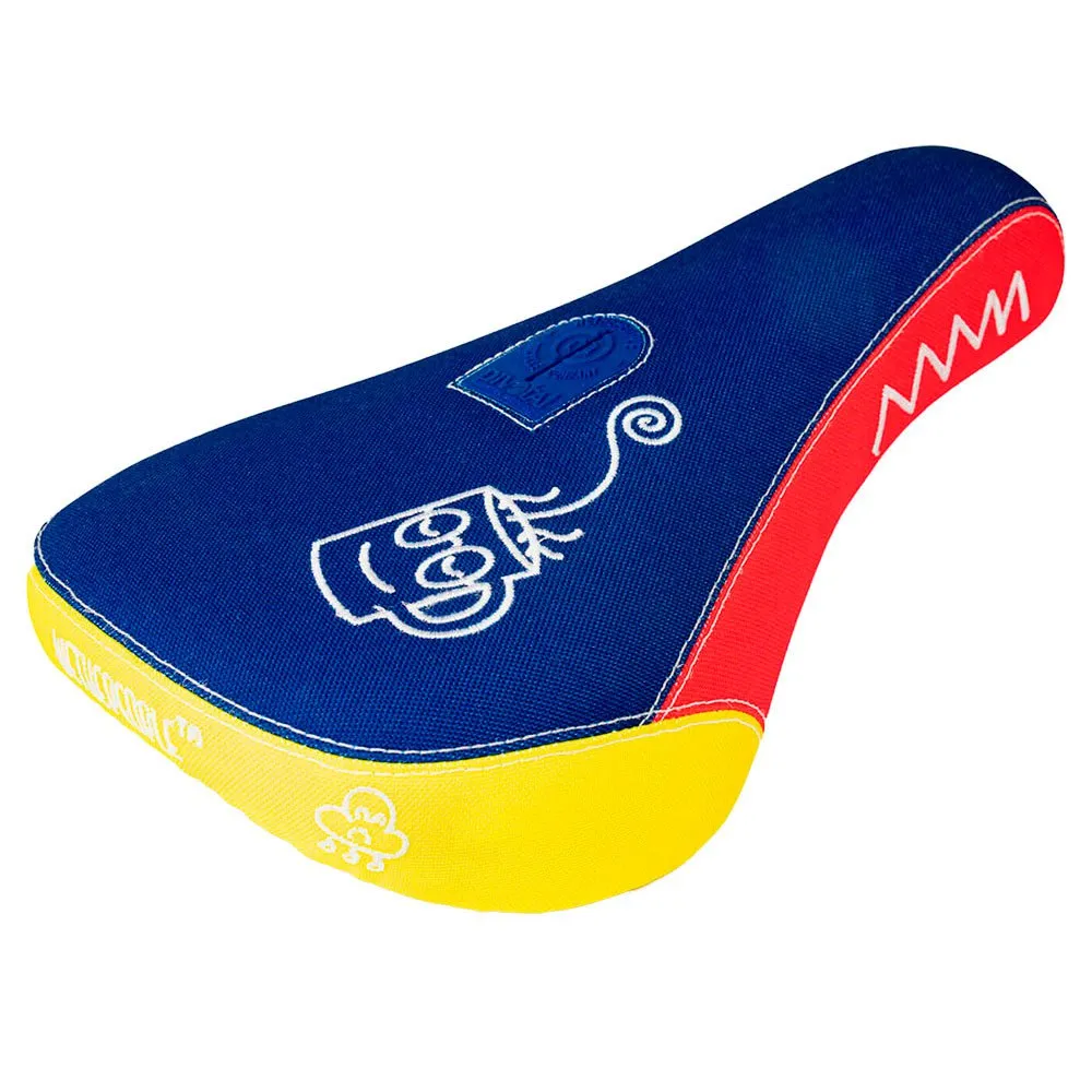 wethepeople Dan Banks Team Cykelsadel, Red / yellow / black, One Size