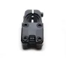 wethepeople Gooseneck 25.4 Mm 34 Mm Rise Cykelstyrstam, Black, 48mm, 0º
