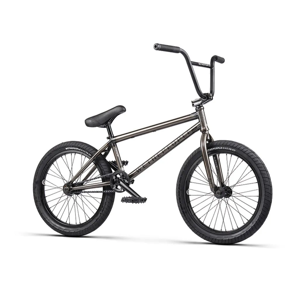 wethepeople Justice Bmx Cykel, Matt translucent black, 20.75" TT