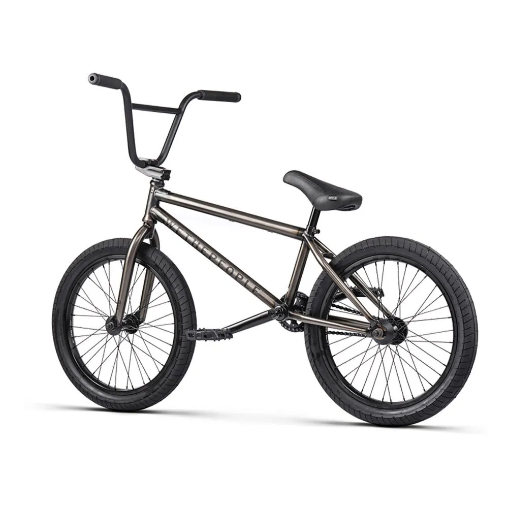 wethepeople Justice Bmx Cykel, Matt translucent black, 20.75" TT