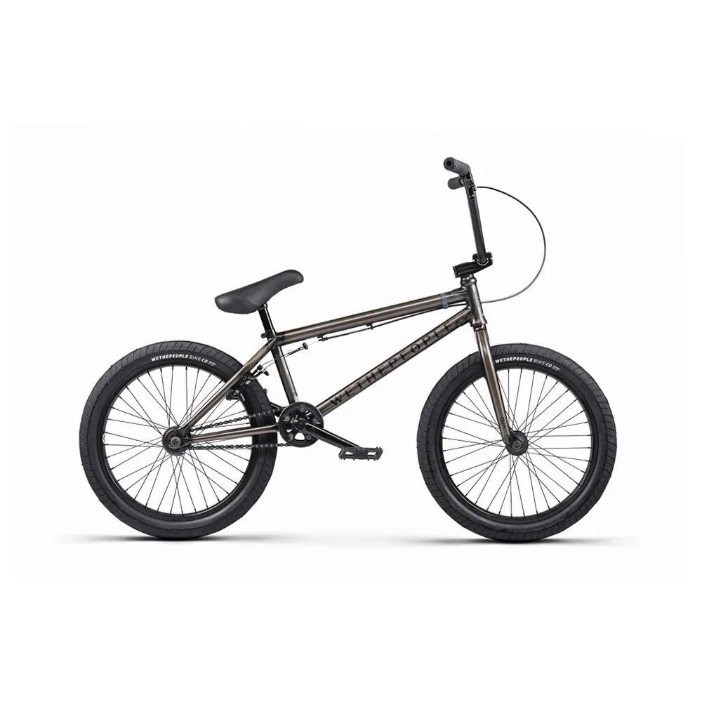 wethepeople Justice Bmx Cykel, Matt translucent black, 20.75" TT