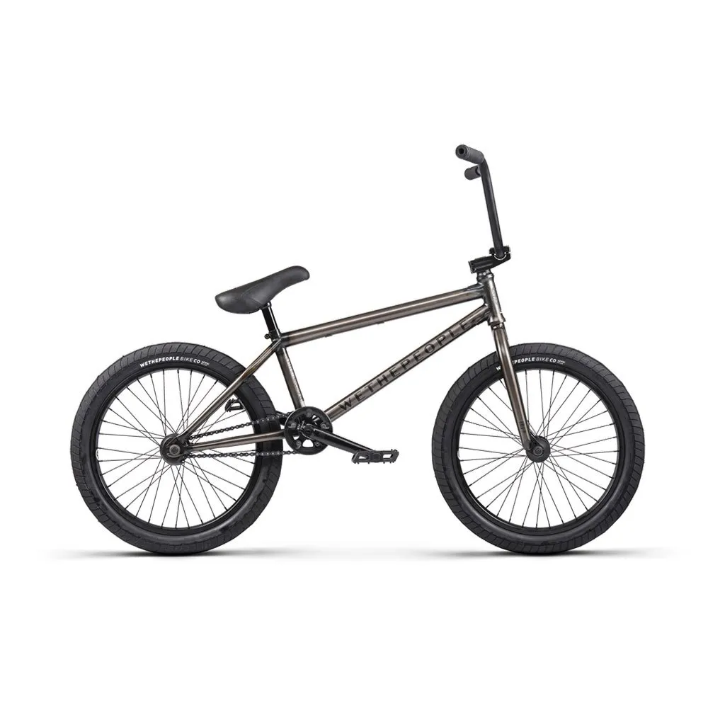 wethepeople Justice Bmx Cykel, Matt translucent black, 20.75" TT