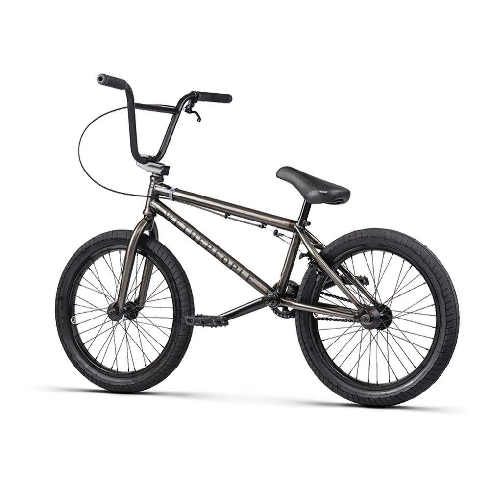 wethepeople Justice Bmx Cykel, Matt translucent black, 20.75" TT