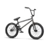 wethepeople Justice Bmx Cykel, Matt translucent black, 20.75" TT