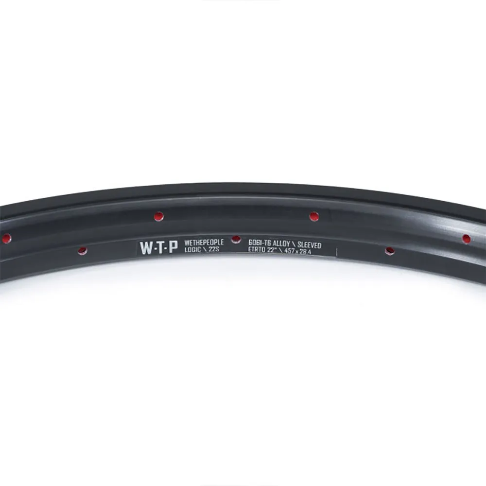 wethepeople Logic 22´´ Sleeved Fälg, Black, 22" 36H
