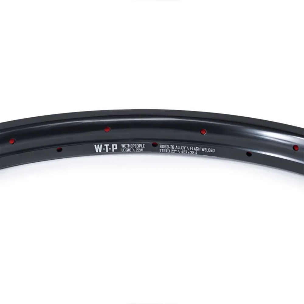 wethepeople Logic 22´´ Welded Fälg, Black, 22" 36H