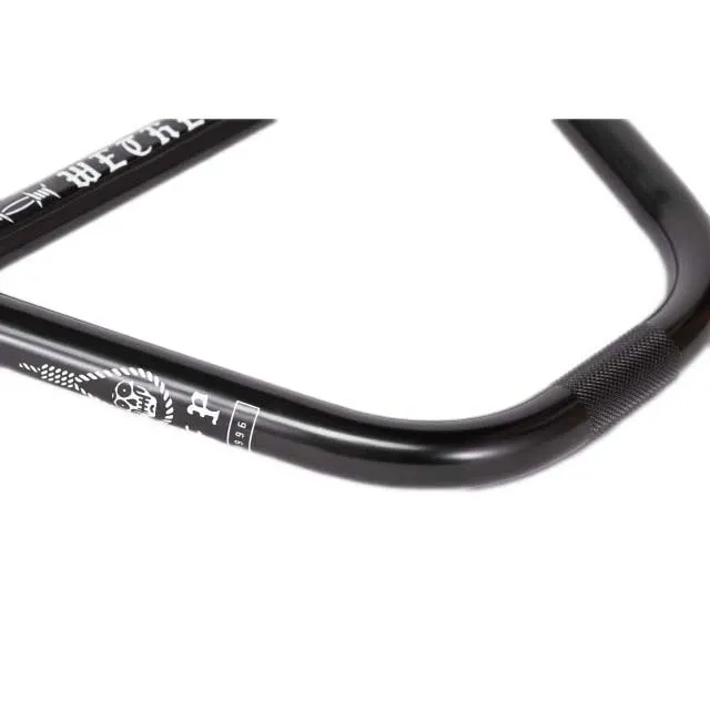 wethepeople Pathfinder 2pc 9.6´´ Rise Styre, Glossy black, 22.2mm