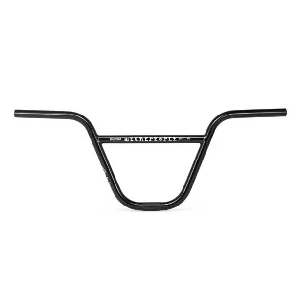 wethepeople Pathfinder 2pc 9.6´´ Rise Styre, Glossy black, 22.2mm