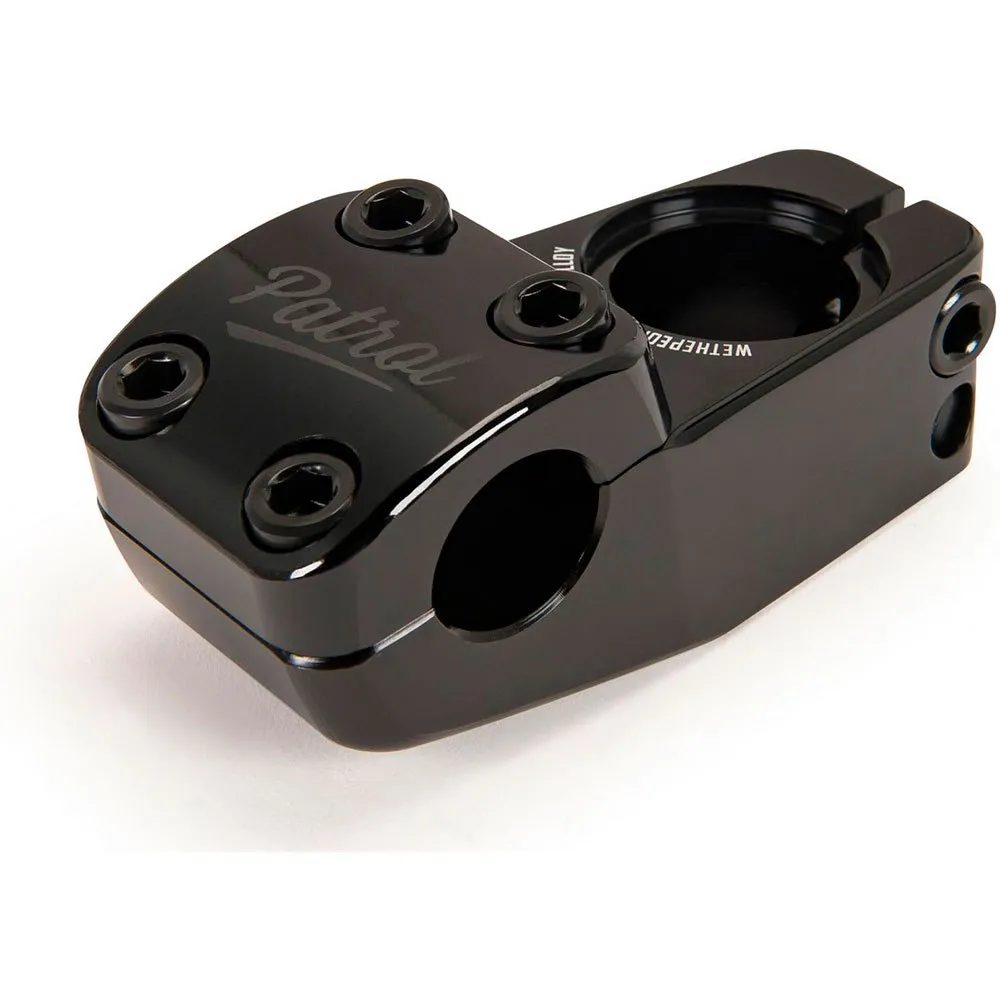 wethepeople Patrol 31.8 Mm 28.6 Mm Rise Cykelstyrstam, Black, 53mm, 0º