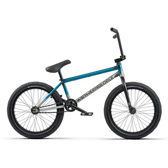 wethepeople Reason Bmx Cykel, Matt translucent teal / raw fade, 20.75" TT