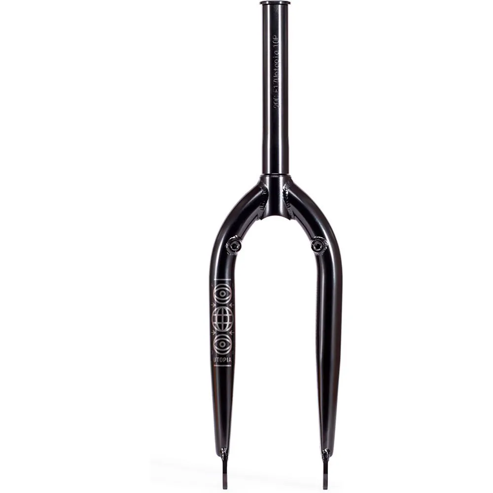 wethepeople Utopia 2021 0 Offset Bmx-gaffel, Gloss black / black, 20", Rigid